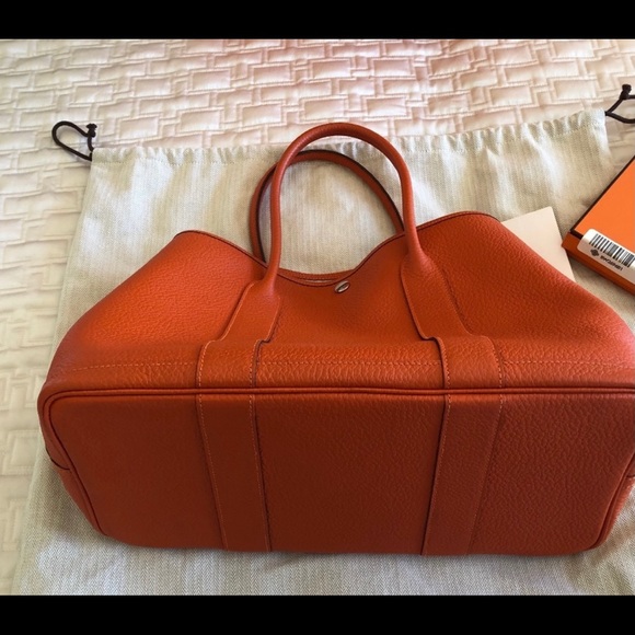 New🌹Hermès Garden Party 36 mm traditional Orange - Picture 2 of 9